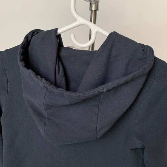 Super soft, lined Marine Layer hoodie in Navy. Full zip. XS. NWOT - Picture 6 of 9